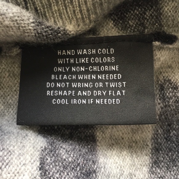 Cashmere Animal Print Cardigan Black Gray S - Picture 6 of 16